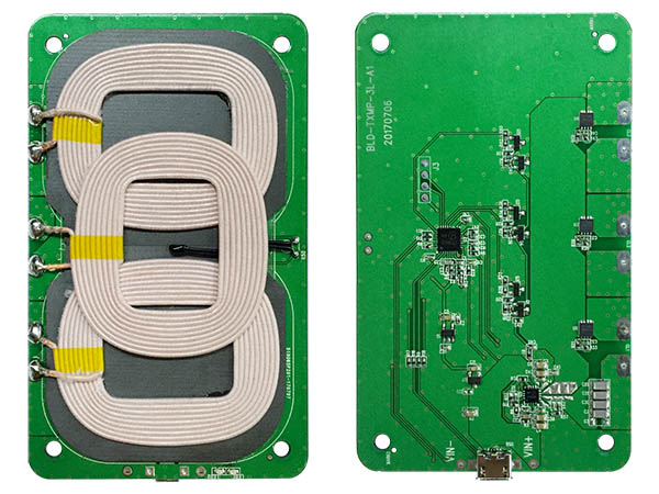 3線圈無線充電路板方案